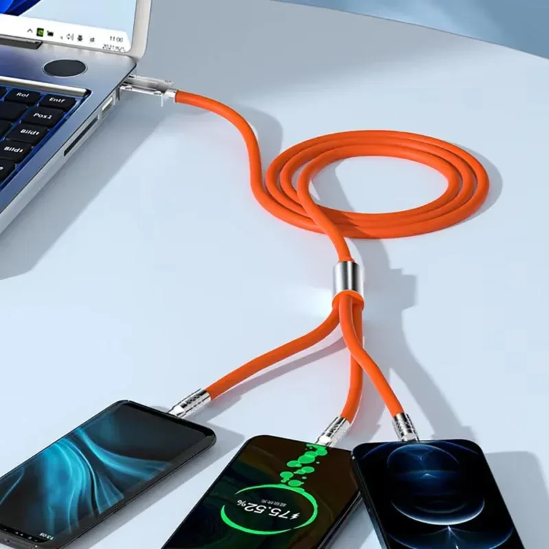 Cable chargeur 3 in 1 120W