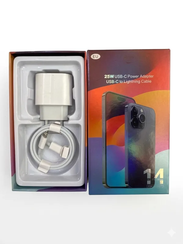 Chargeur iPhone 25w
